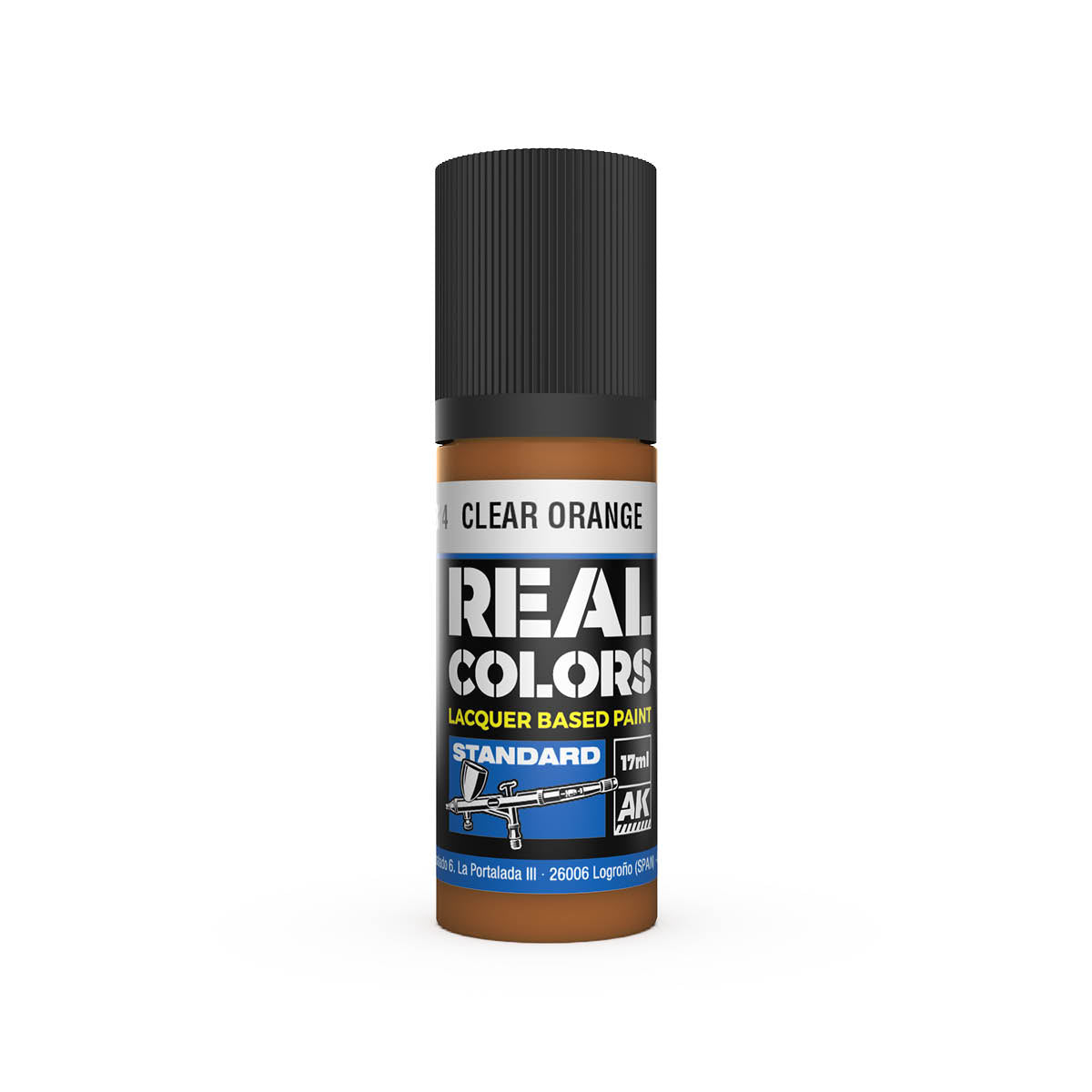 Clear Orange 17 ml.