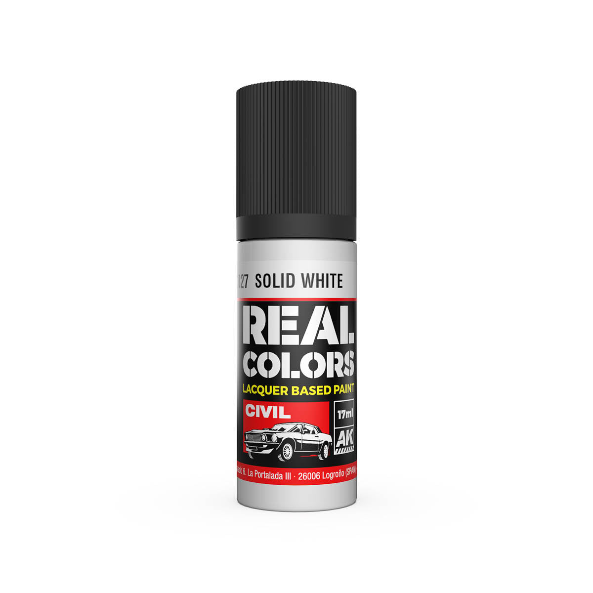 Solid White 17 ml.