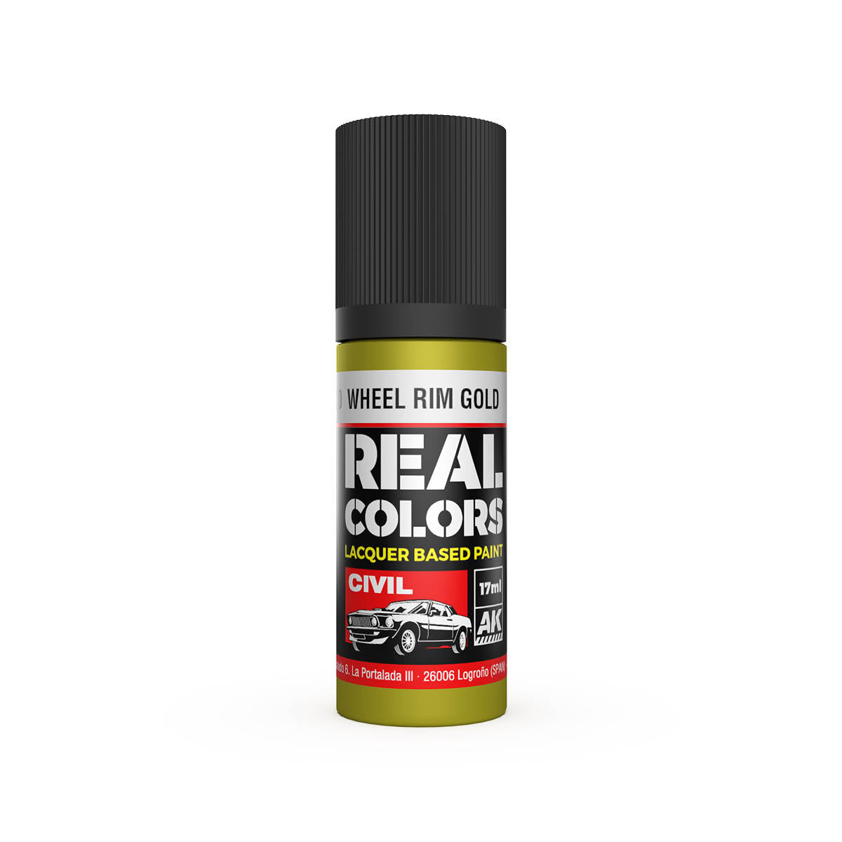 Wheel Rim Gold 17 ml,