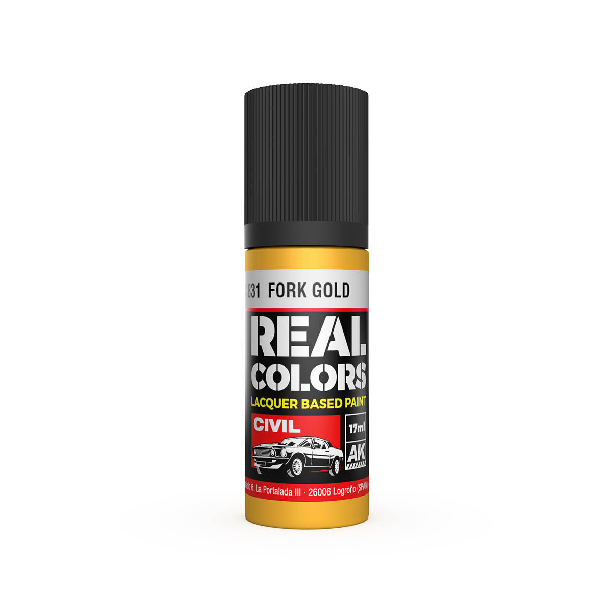 Fork Gold 17 ml.