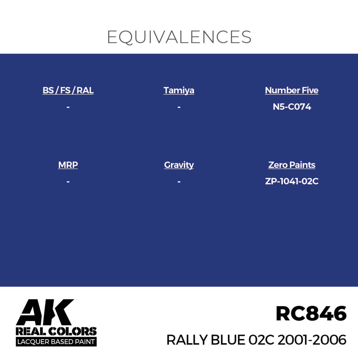 Rally Blue 02C 2001-2006 17ml.