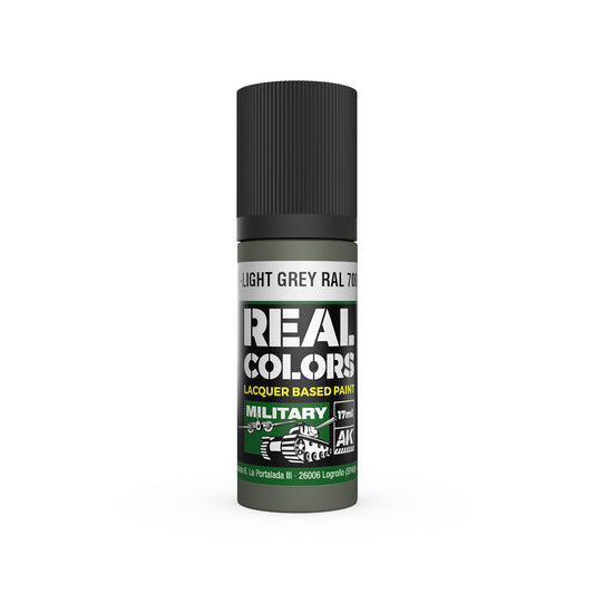 Hellgrau-Light Grey RAL 7009 (interior color) 17 m