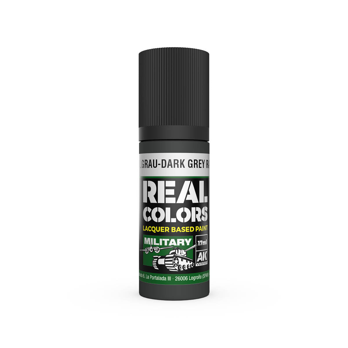Dunkelgrau-Dark Grey RAL 7021 17 ml.