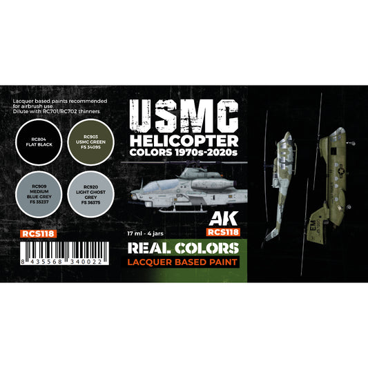 USMC Helicopter Colors 1970s-2020s SET