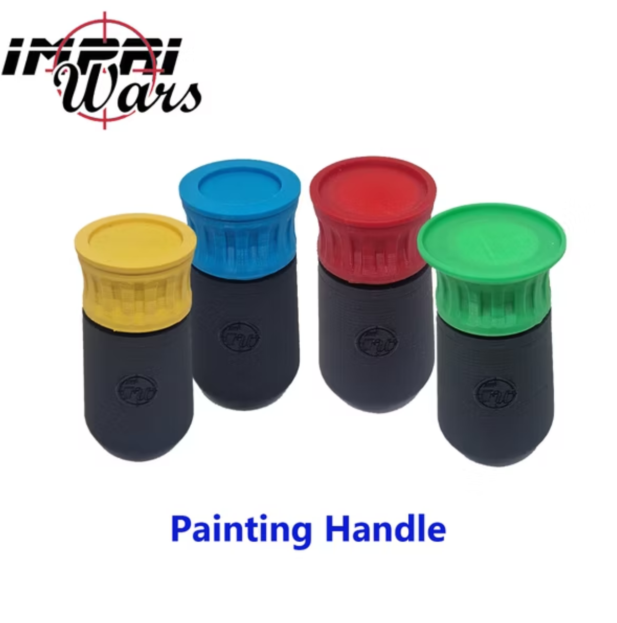 Mango de Pintura Imantado con Cabezal para Peana de 40mm - ImpriWars