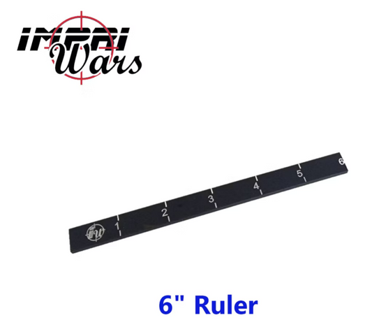 Regla recta 6" metacrilato - ImpriWars