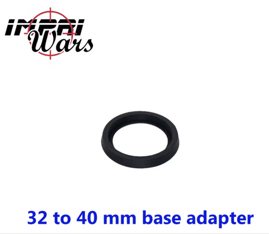 Adaptador peana redonda de 32 a 40 mm