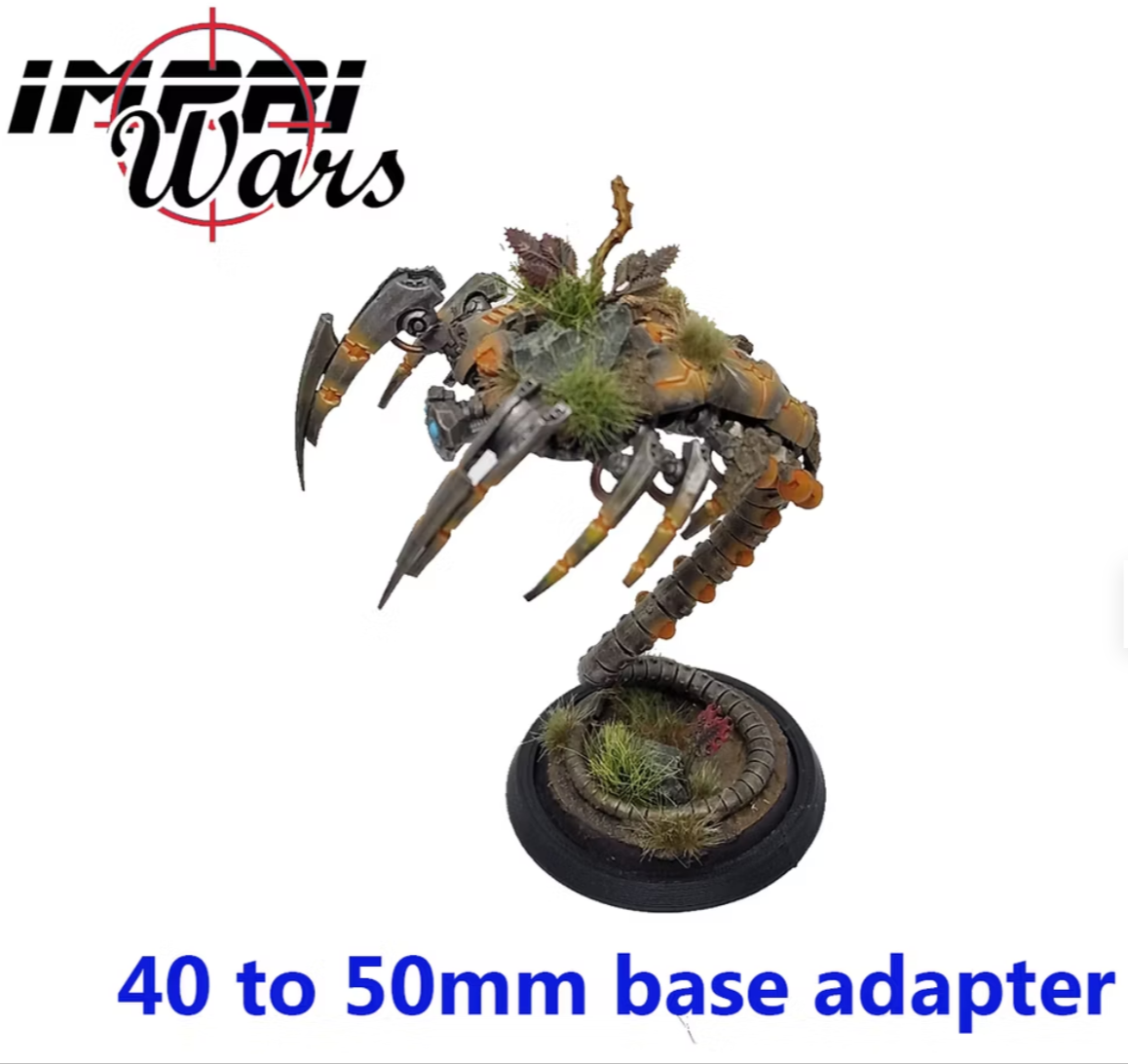 Adaptador peana redonda de 40 a 50 mm