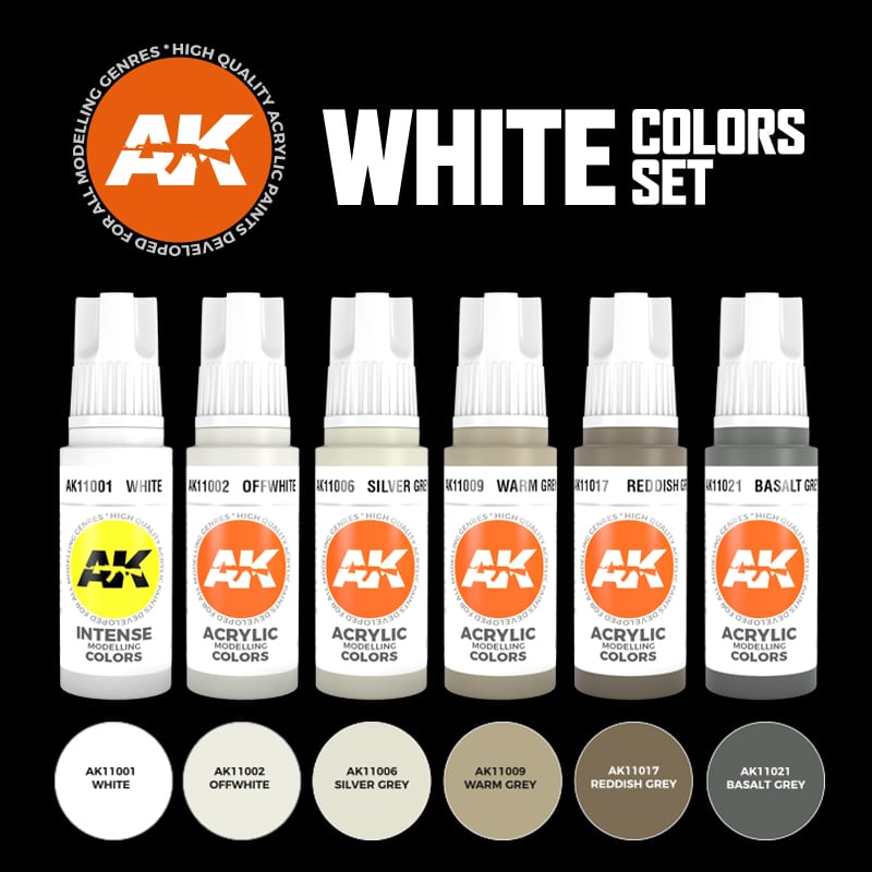 SET DE COLORES BLANCOS