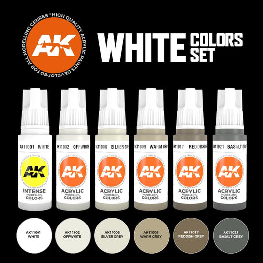 SET DE COLORES BLANCOS