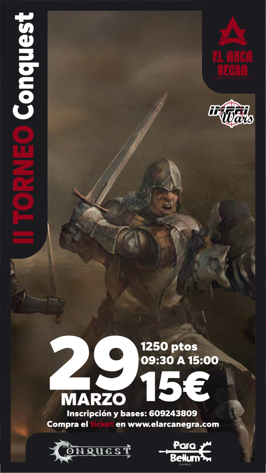 II Torneo Conquest 29 marzo