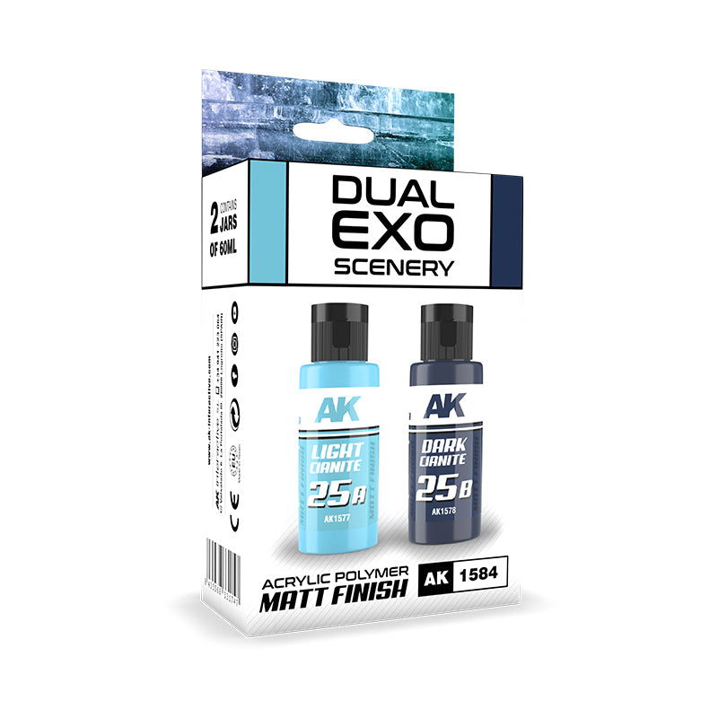 LIGHT CIANITE & DARK CIANITE DUAL EXO Set 25 - AK
