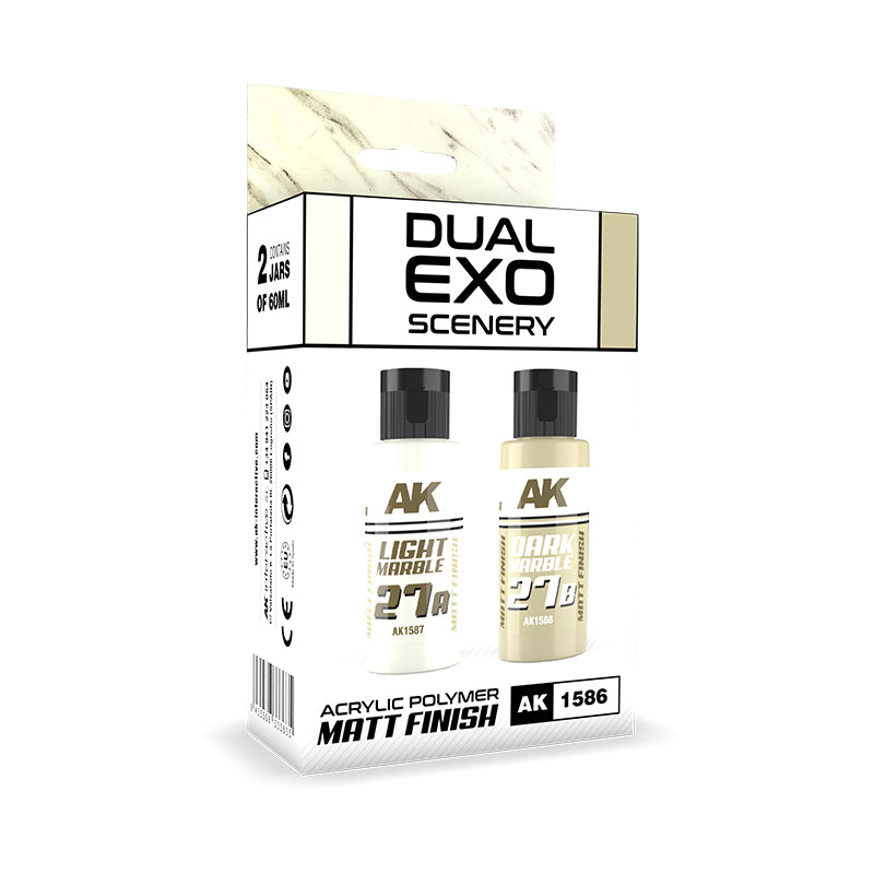 LIGHT MARBLE & DARK MARBLE DUAL EXO Set 27 - AK