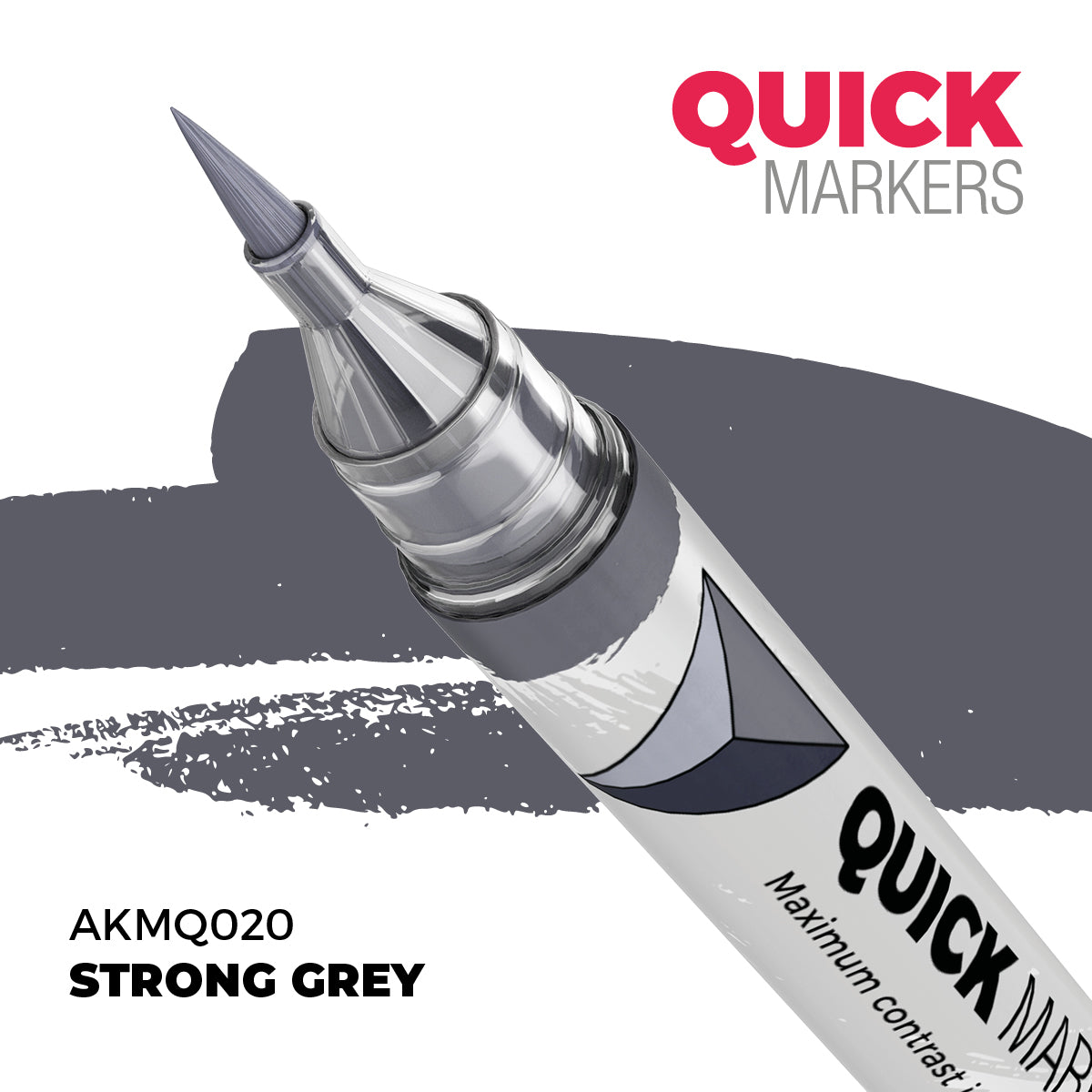 STRONG GREY – Quick Marker AK AKMQ020