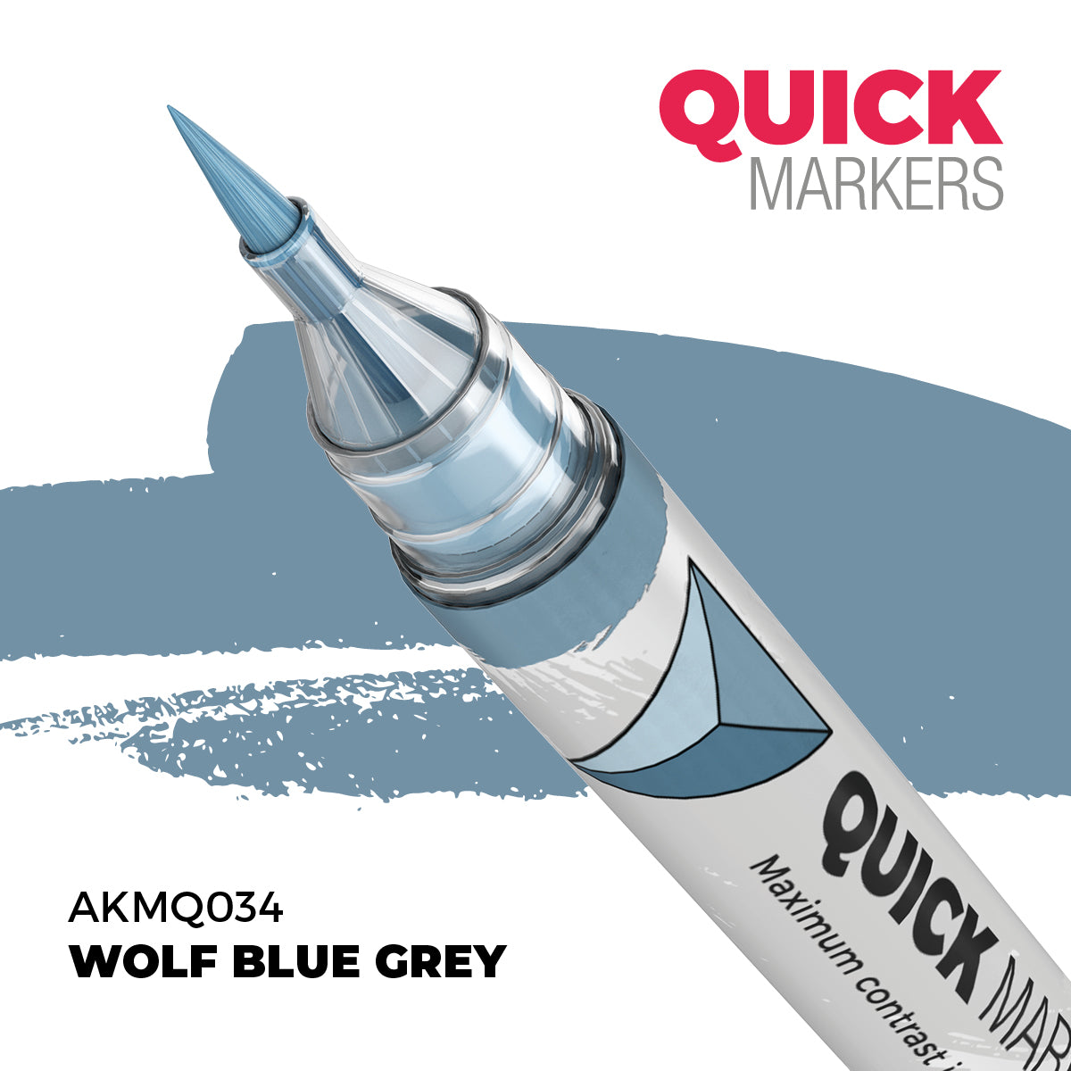WOLF BLUE GREY – Quick Marker AK AKMQ034