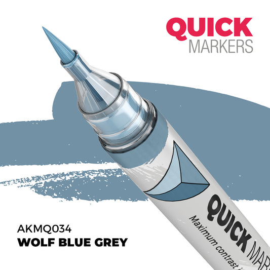 WOLF BLUE GREY – Quick Marker AK AKMQ034