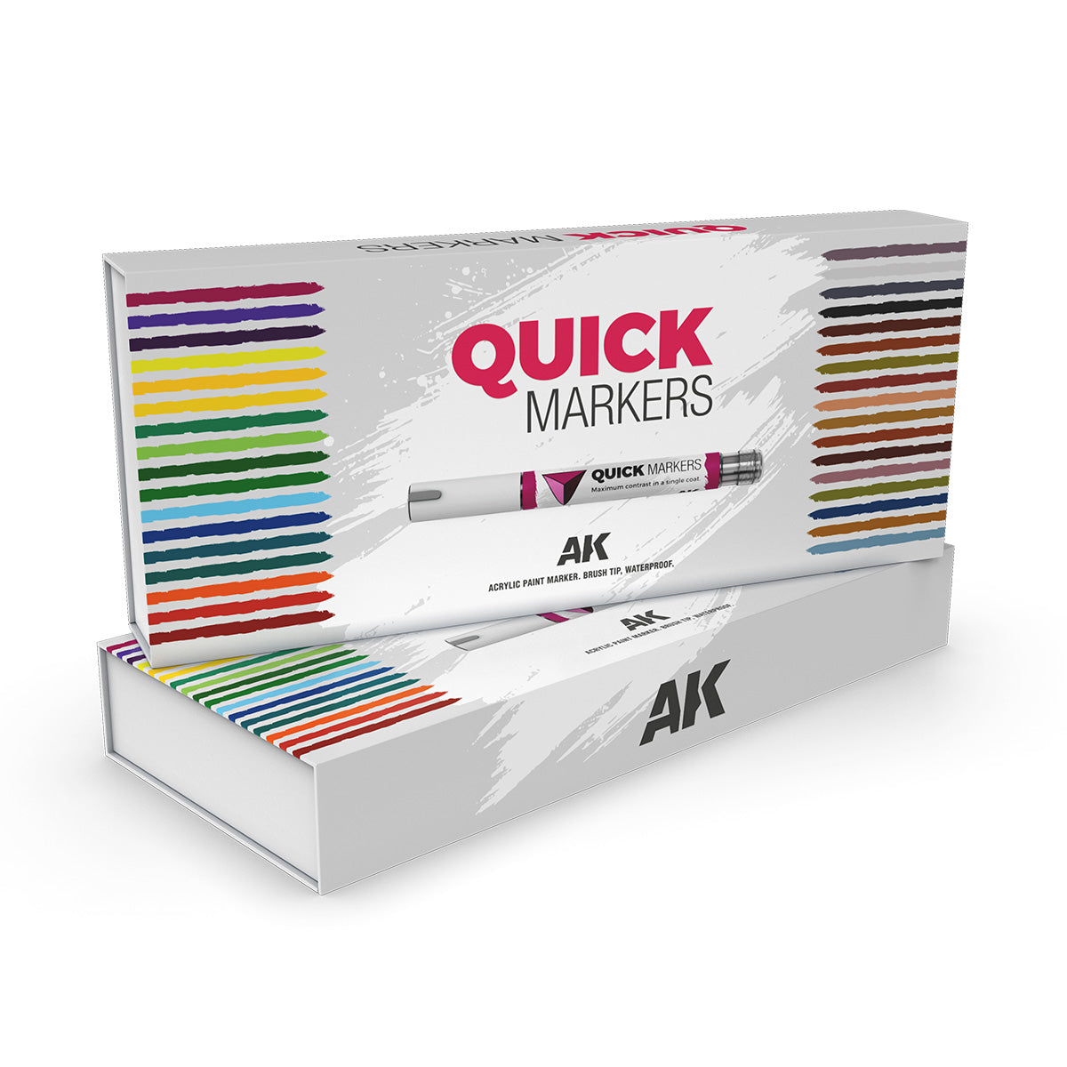 AK Quick Markers - Special Box Full Range (34 unidades) AKMQ150