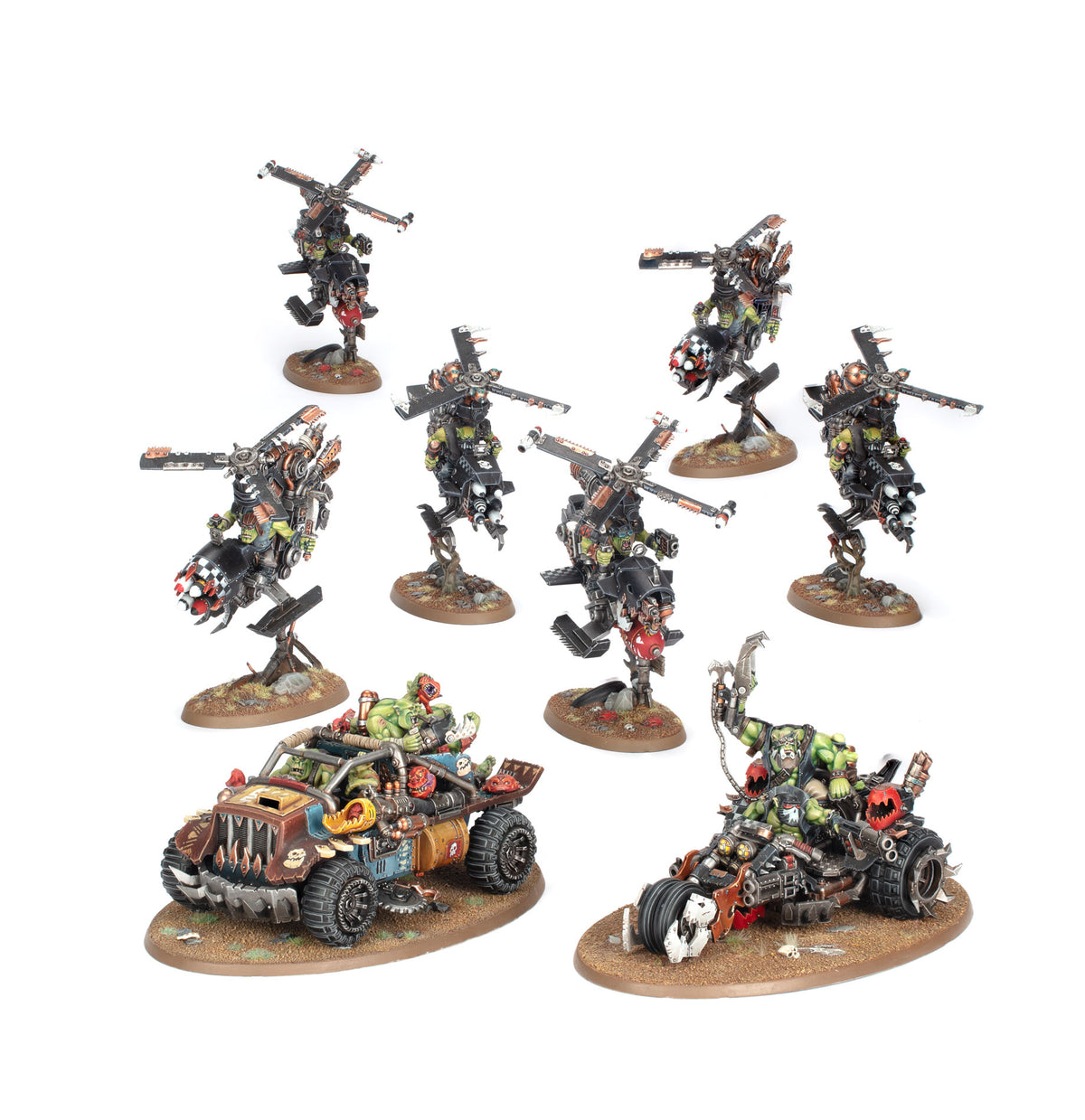 Batallón de Armageddon Orkos vista 1