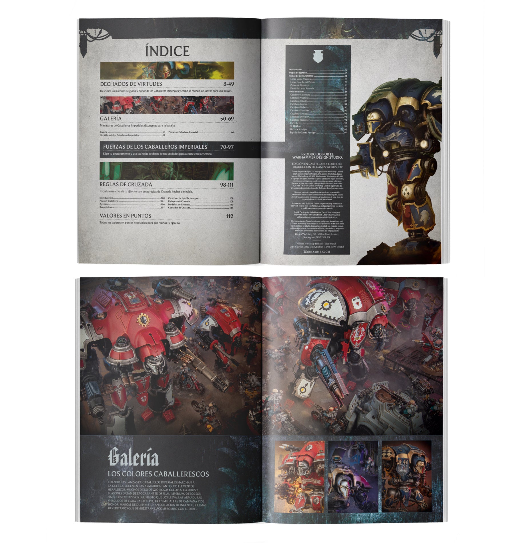 Codex Imperial Knights (Español)