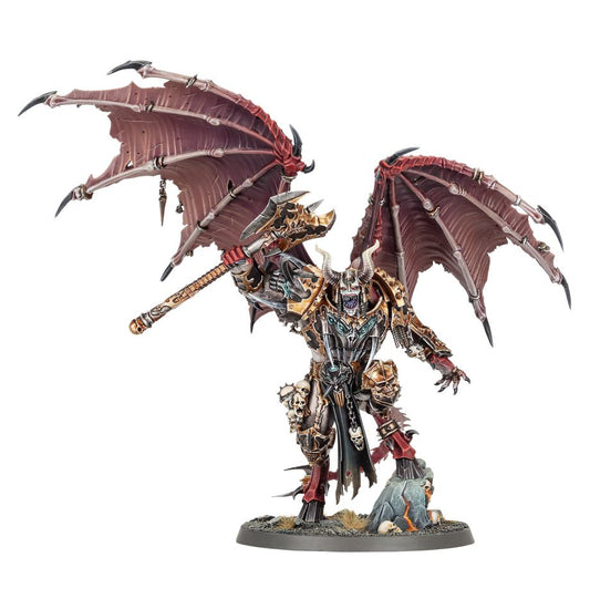 Príncipe Daemon del Caos miniatura frontal — Demon Prince GW plástico