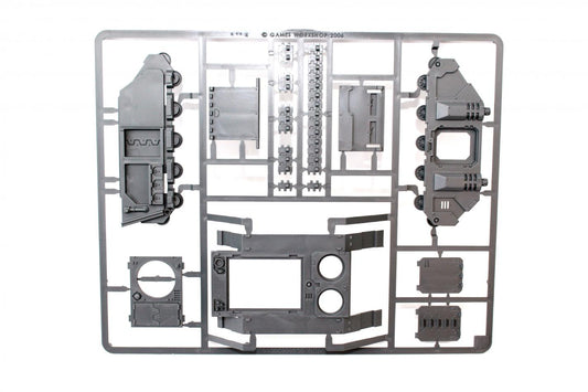 Baal Predator Blood Angels - contenido del kit