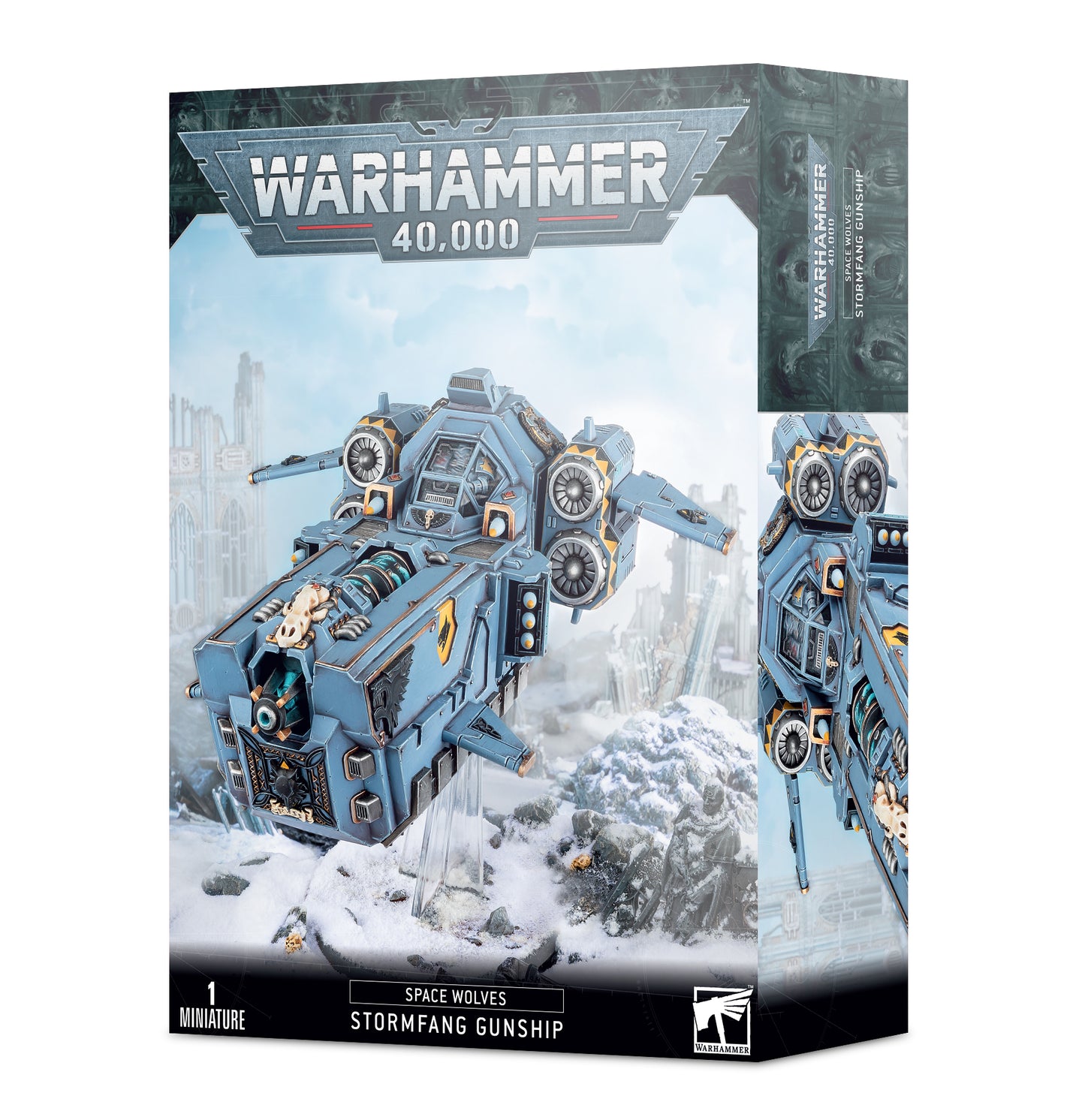 CAÑONERA STORMFANG DE LOS SPACE WOLVES