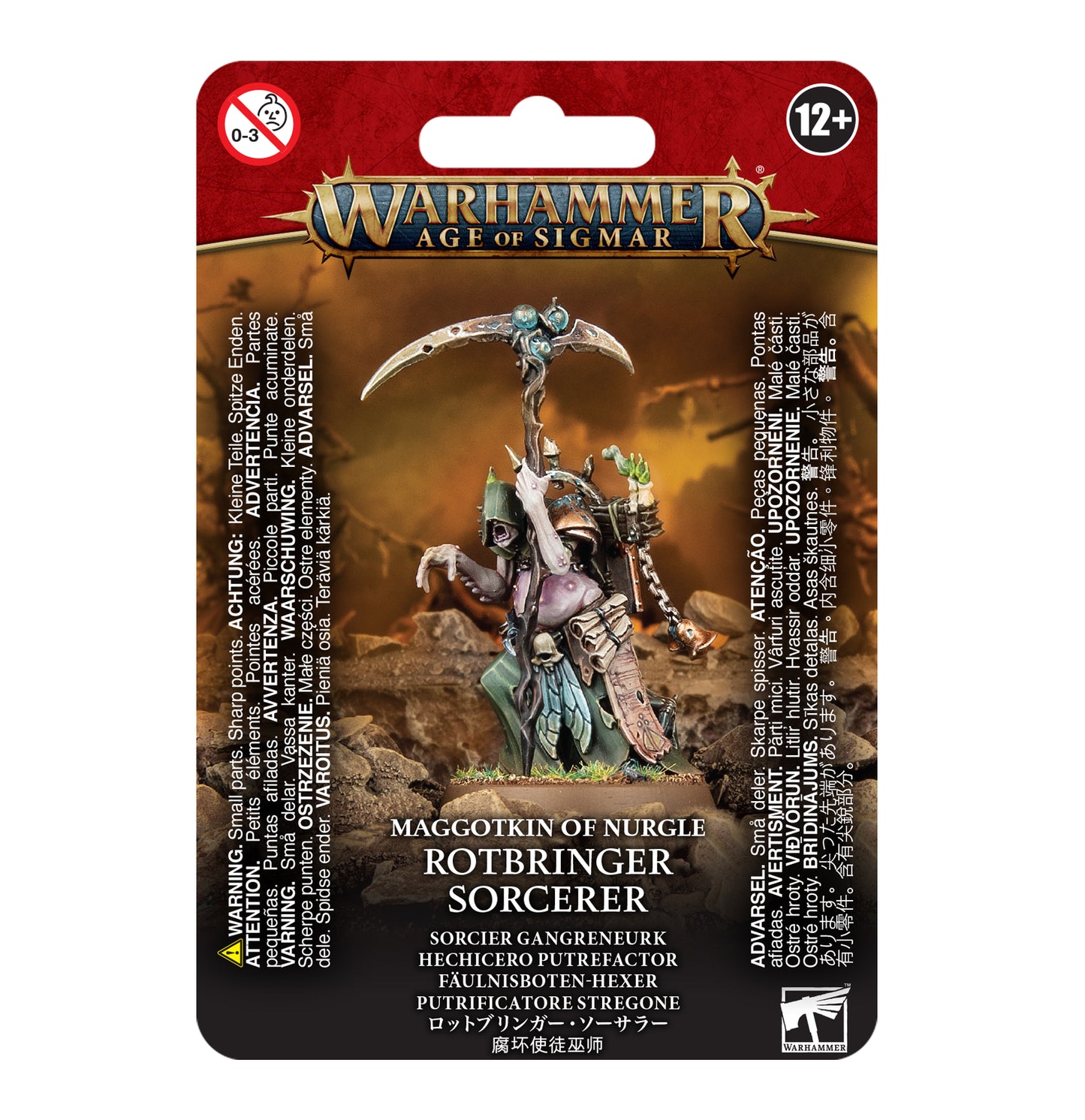 MAGGOTKIN/NURGLE: HECHICERO PUTREFACTOR