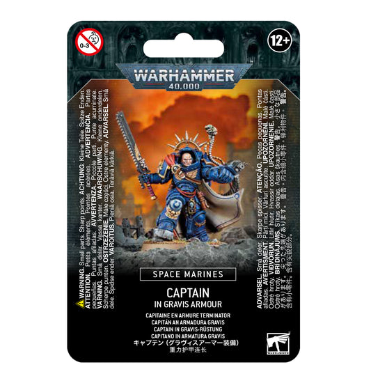 SPACE MARINES: CAPITAN AN ARMADURA GRAVIS