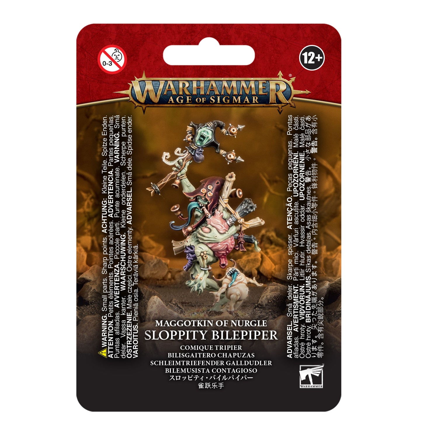 MAGGOTKIN/NURGLE: BILISGAITERO CHAPUZAS
