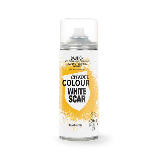 WHITE SCAR SPRAY PAINT(ROW)