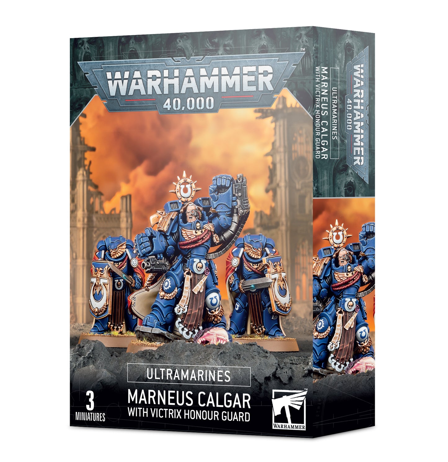 MARNEUS CALGAR CON GUARDIA DE HONOR VICT