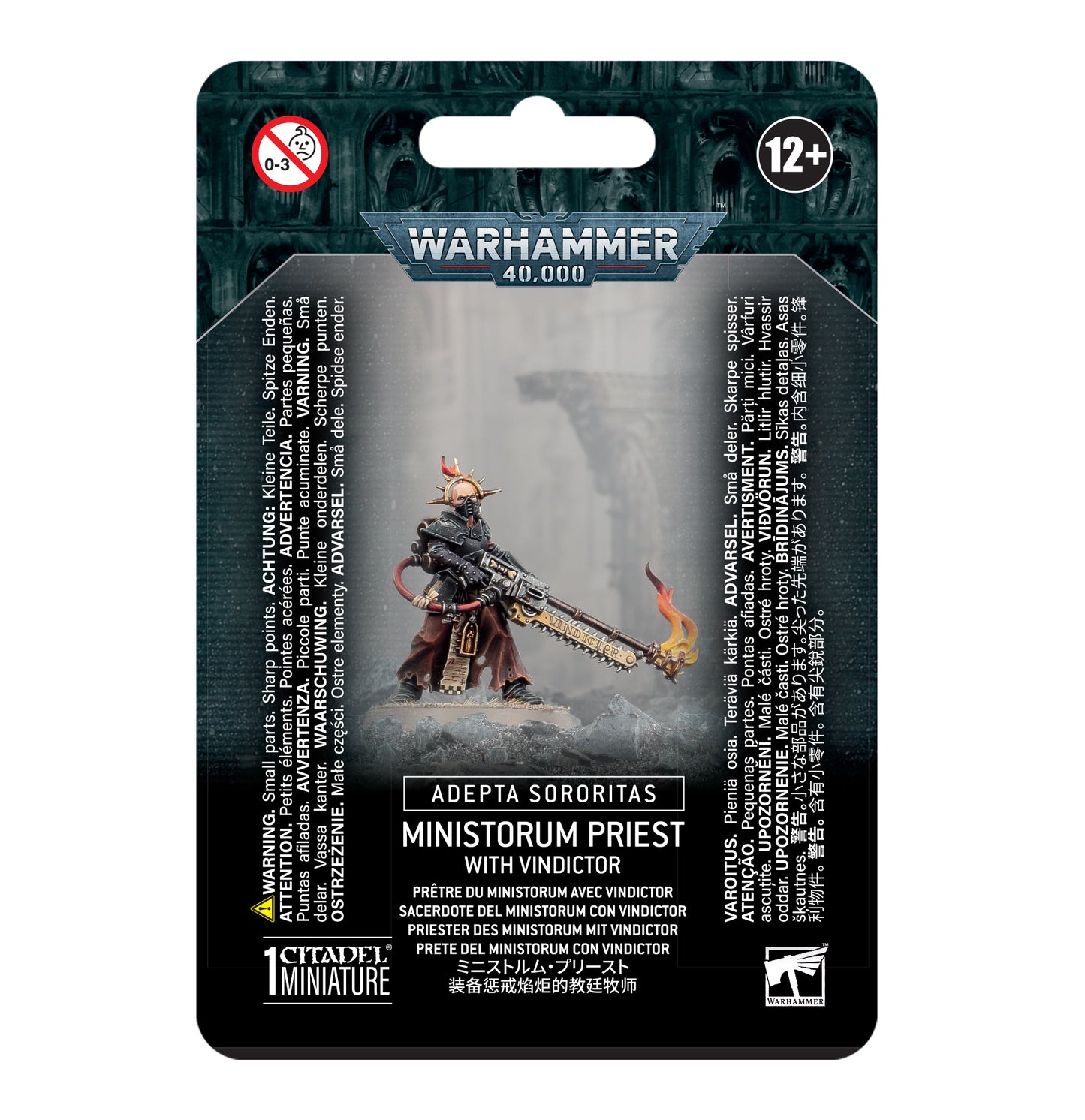 SACERDOTE DEL MINISTORUM CON VINDICTOR