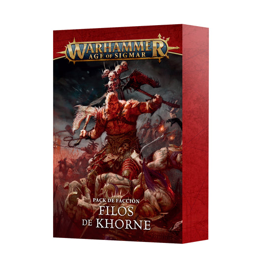 PACK DE FACCION: FILOS DE KHORNE (ESP)