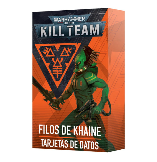 TARJETAS DE DATOS: FILOS DE KHAINE (ESP)
