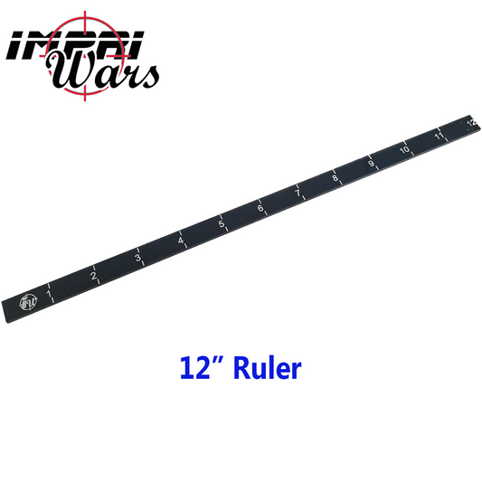 Regla recta 12" metacrilato para Warhammer