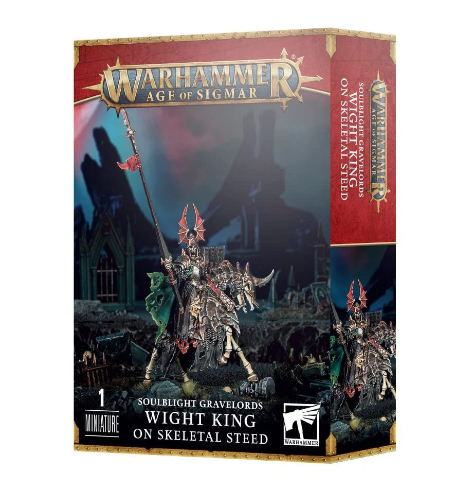 Rey Tumulario en Montura Esquelética - Soulblight Gravelords