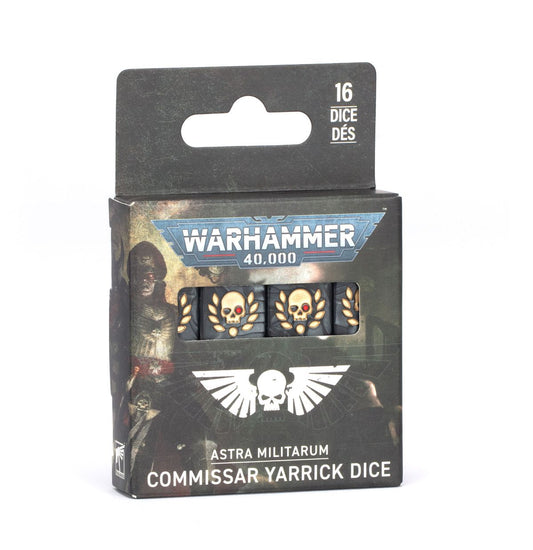 WARHAMMER 40000 ASTRA MILITARUM: COMMISSAR YARRICK DICE
