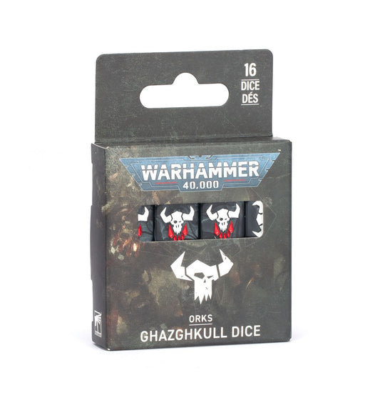 WARHAMMER 40000 ORKS: GHAZGHKULL DICE