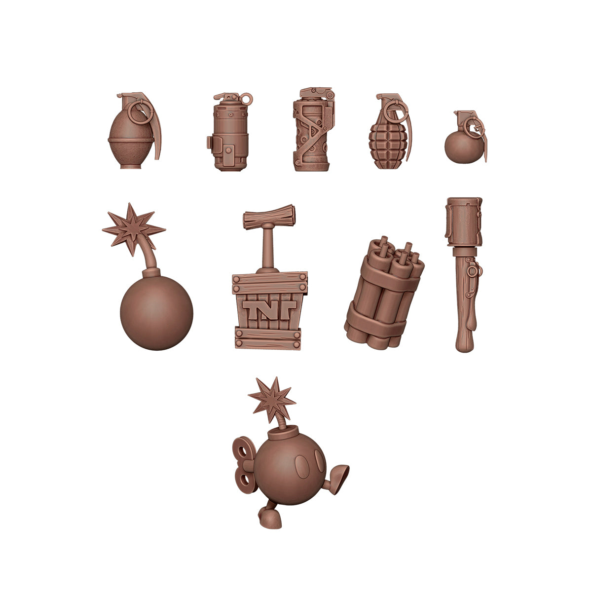 BOMBS & GRENADES – AK BASING BITS - vista 3 - AK