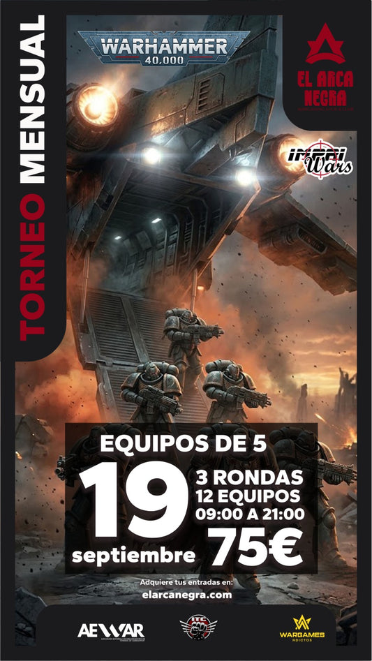 40k Torneo equipos 5 Undécima, 19 septiembre