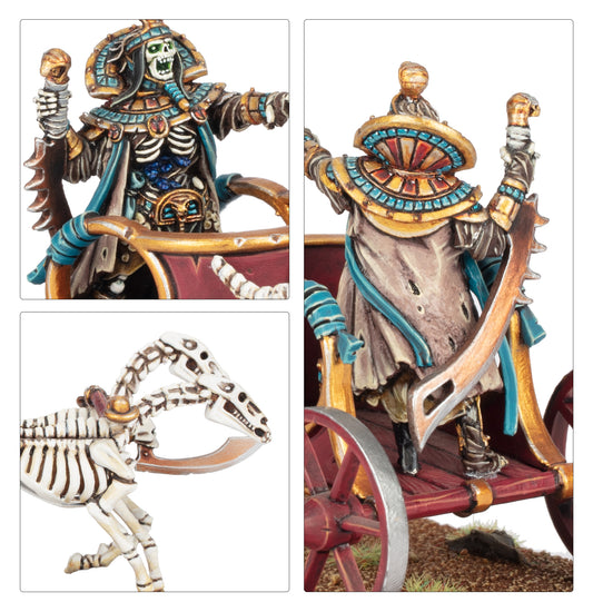 tomb-kings-of-khemri-tomb-king-on-chariot foto 2