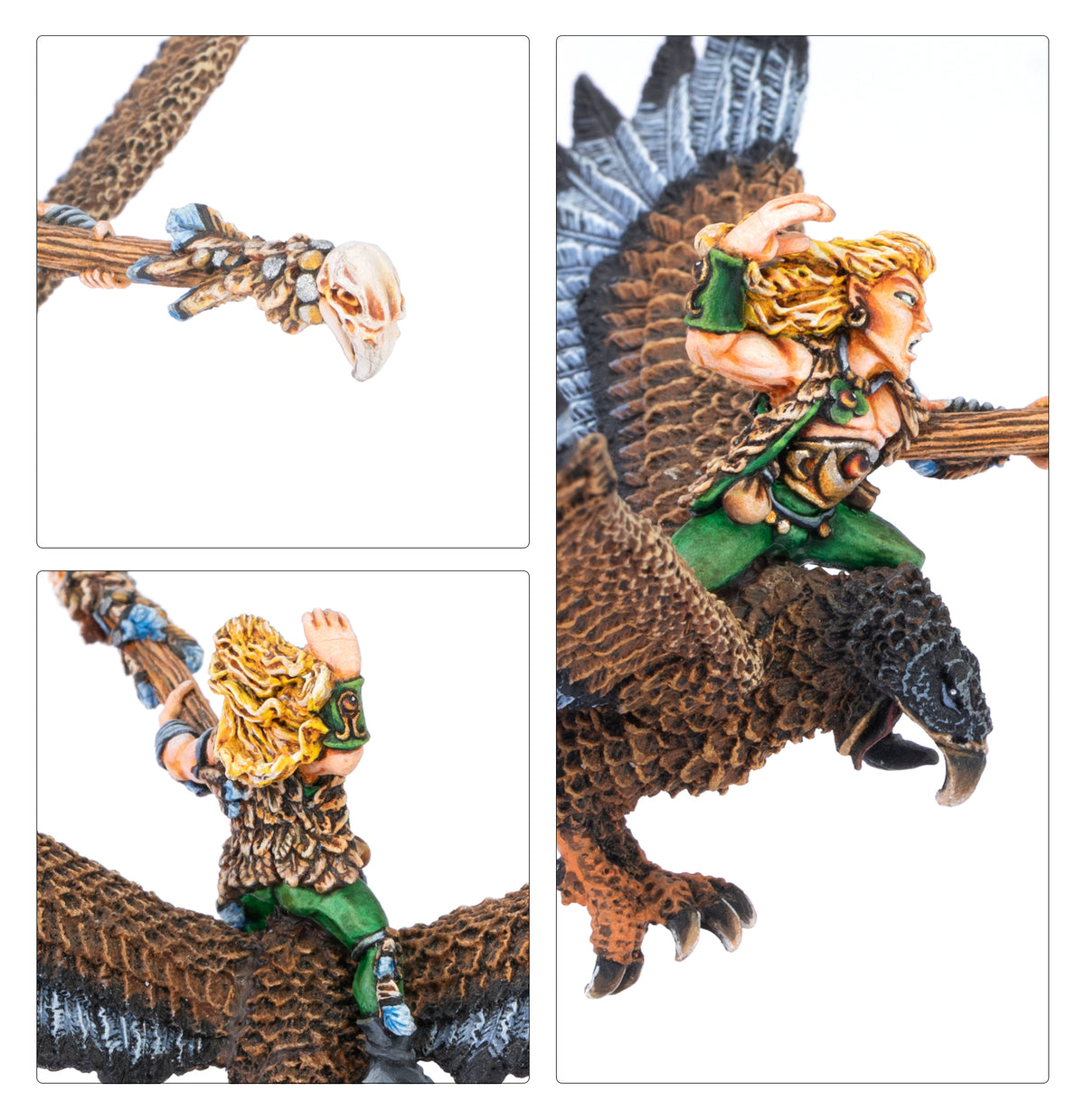 wood-elf-realms-mage-on-warhawk foto 2