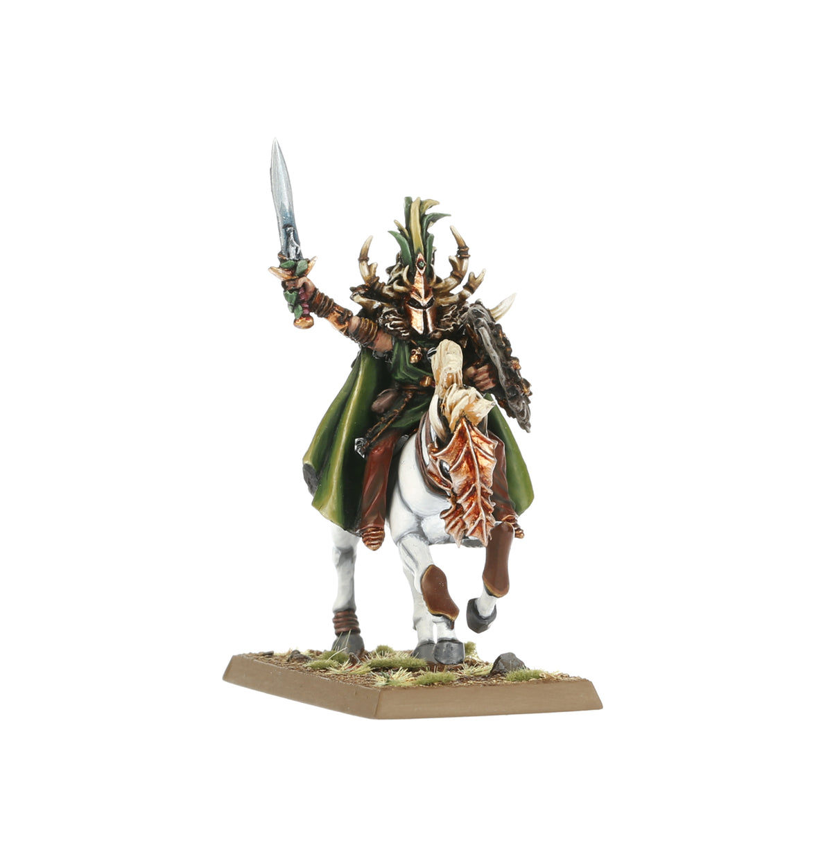 wood-elf-realms-noble-on-elven-steed foto 1