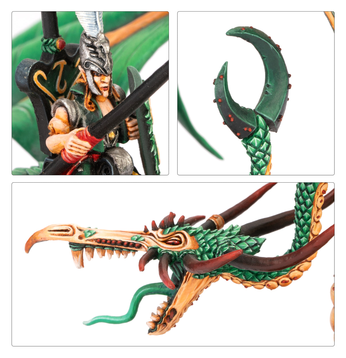 wood-elf-realms-noble-on-forest-dragon foto 2