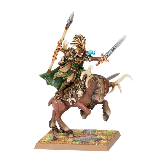 wood-elf-realms-noble-on-great-stag foto 1