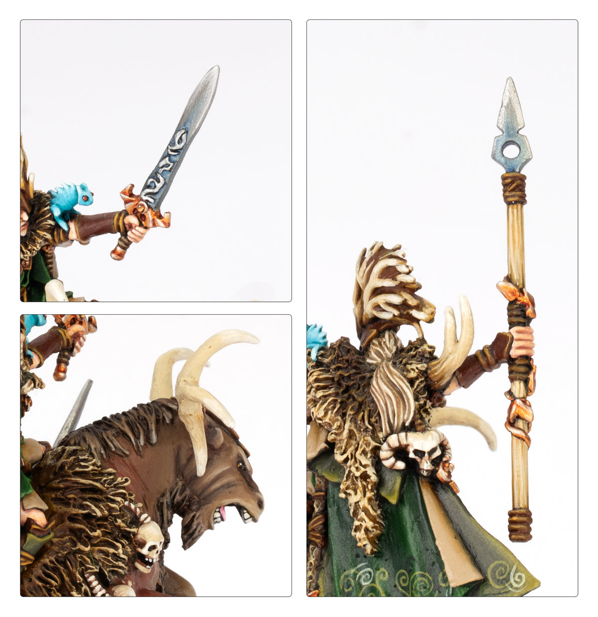 wood-elf-realms-noble-on-great-stag foto 2